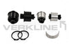 Rear spring sitting wishbone and wheel bearing housing inserts MQB Audi RS3 S3 A3 8V Golf Mk7