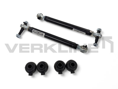 Rear track rods for support frame without ARB