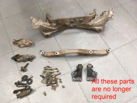 Mitsubishi Lancer EVO IV-IX - Rear Turbular Subframe - zdjecie 2