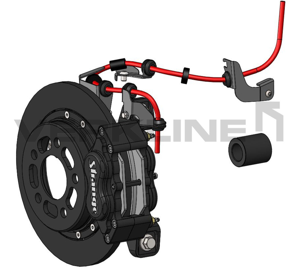 VERKLINE BKA-580 Höherlegungssatz für 15-Zoll-Räder und Carbon-Felgen – Audi R8/Lamborghini Huracan - image 4 fullscreen