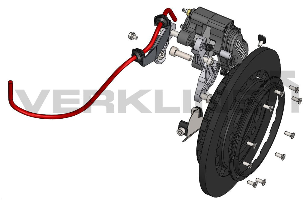 VERKLINE BKA-580 Höherlegungssatz für 15-Zoll-Räder und Carbon-Felgen – Audi R8/Lamborghini Huracan - image 3 fullscreen
