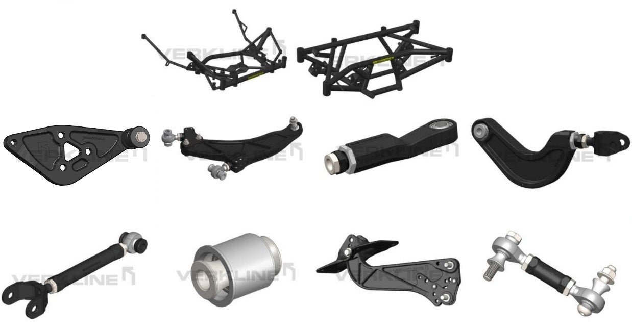 VERKLINE WAS-600 Subframe and wishbones suspension kit - Toyota GR Yaris - image 1 fullscreen
