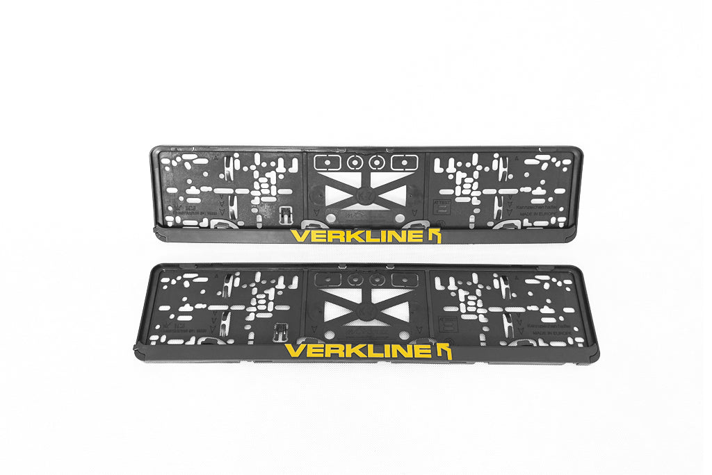 VERKLINE licence plate frames