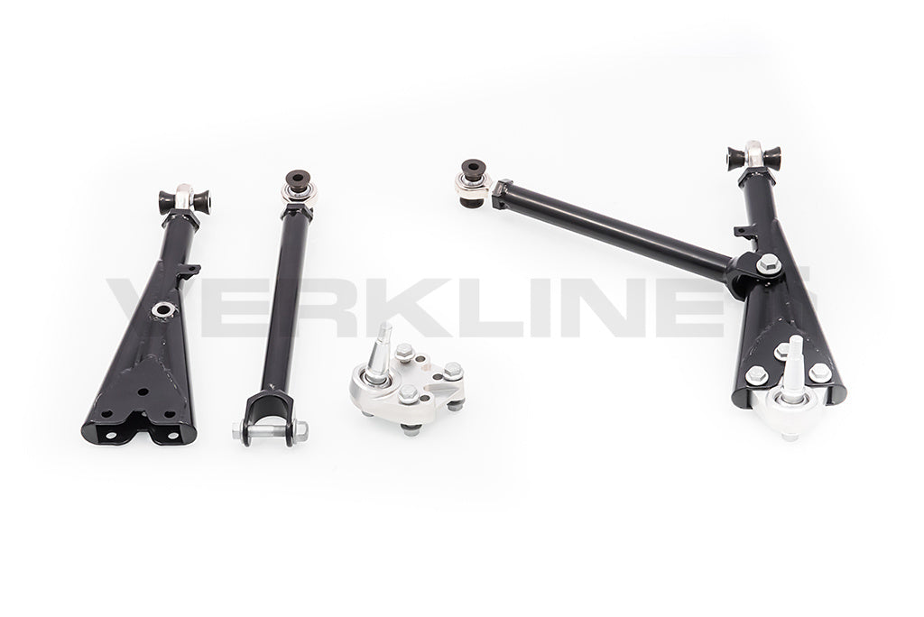 VERKLINE WAS-016 Adjustable tubular front race wishbones MQB Audi RS3 S3 A3 8V Golf Mk7 Seat Leon 5F - image 1 fullscreen