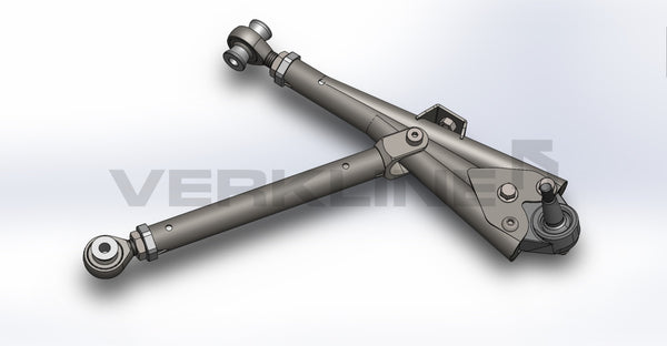 Adjustable tubular front race wishbones Audi A3/S3 8L, Audi TT 8N, Golf mk4 - zastosowanie