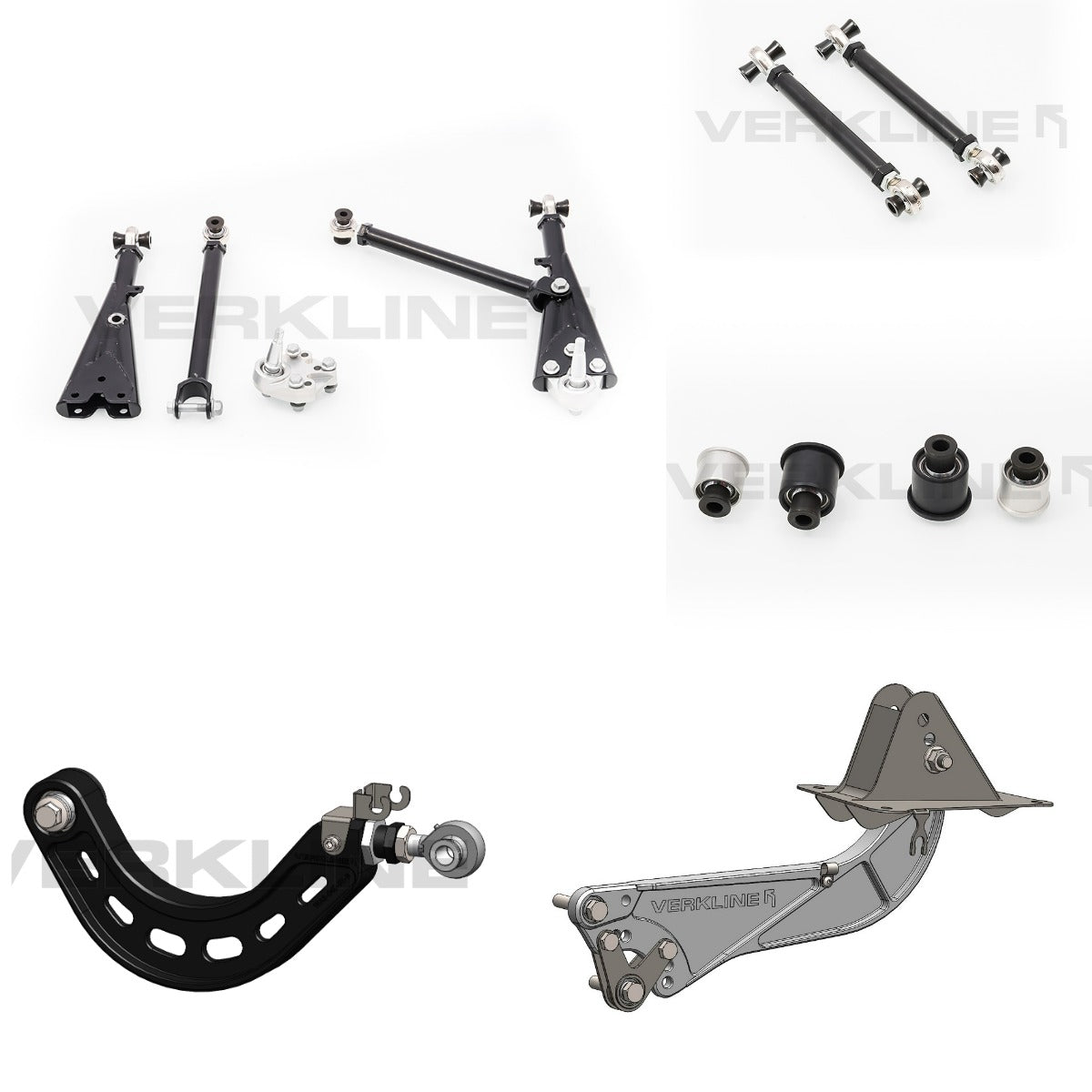 VERKLINE WAS-576 Full wishbone kit - MQB Audi A3 VW Golf 7 8 gti Seat Leon fwd - image 1 fullscreen