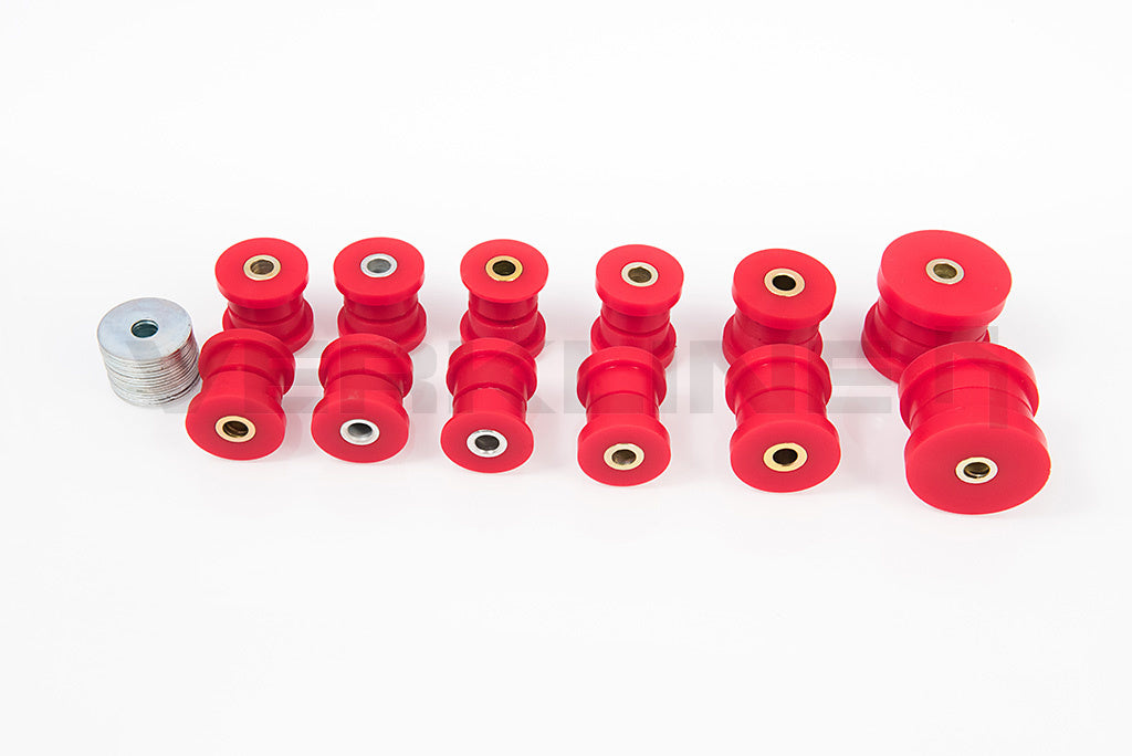VERKLINE POW-049-75 Full rear polyurethane bushings set - cast wishbone - Audi B5 (street hardness) - image 2 fullscreen