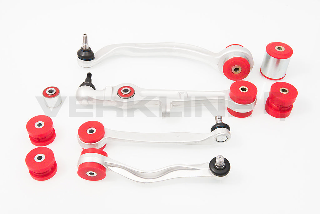 VERKLINE POW-075-75 Full front polyurethane wishbones bushings kit - Audi B6 / B7 - image 1 fullscreen