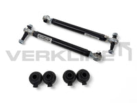 Rear track rods for support frame without ARB