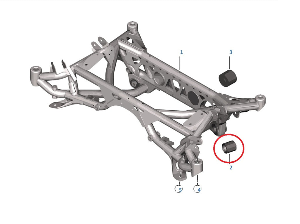 VERKLINE WAS-442 Fully adjustable wishbone kit - BMW F8x M2 / M3 / M4 - track package - stage 1 - image 20 fullscreen